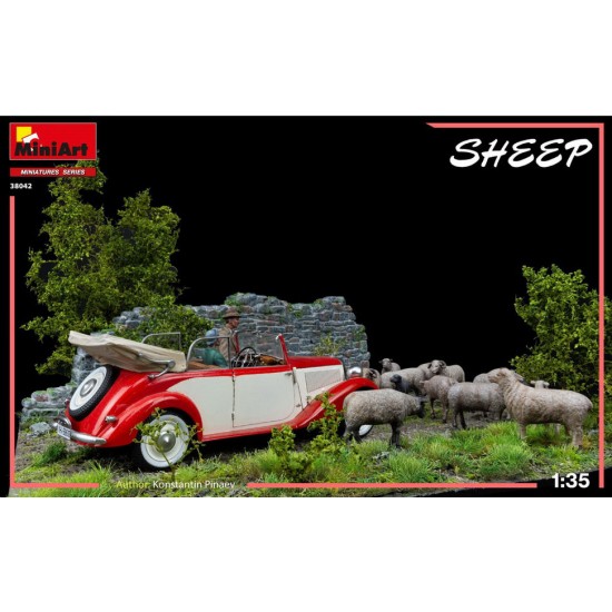 1/35 Sheep (15pcs) 1/35 Sheep (15pcs)