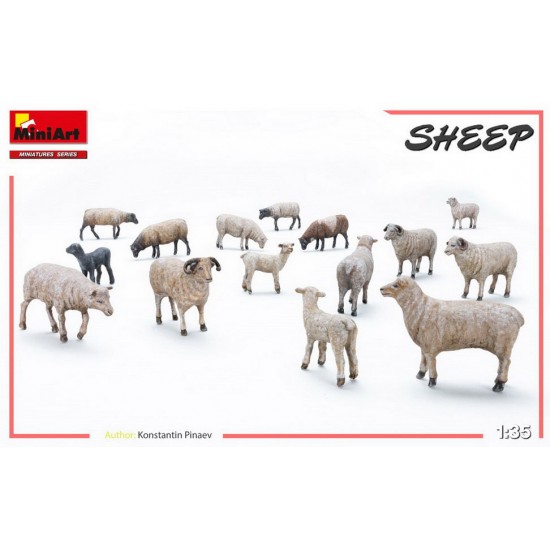 1/35 Sheep (15pcs) 1/35 Sheep (15pcs)