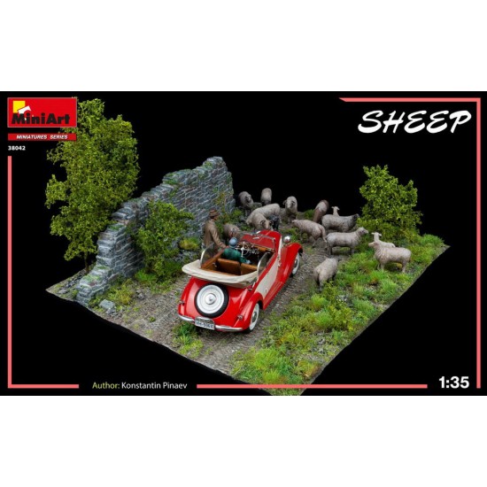 1/35 Sheep (15pcs) 1/35 Sheep (15pcs)