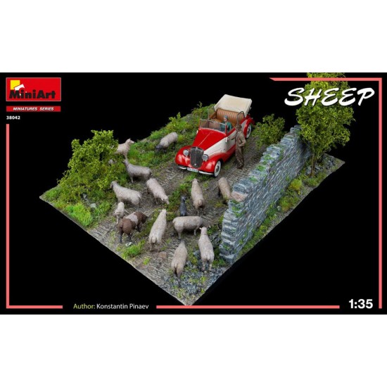 1/35 Sheep (15pcs) 1/35 Sheep (15pcs)