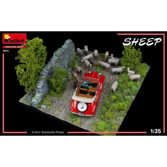 1/35 Sheep (15pcs) 1/35 Sheep (15pcs)