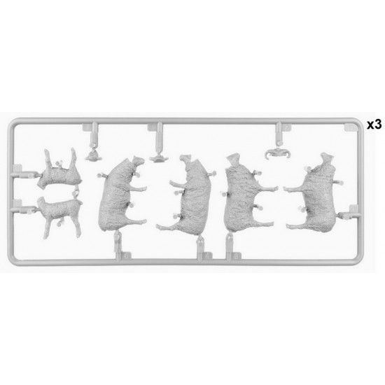 1/35 Sheep (15pcs) 1/35 Sheep (15pcs)