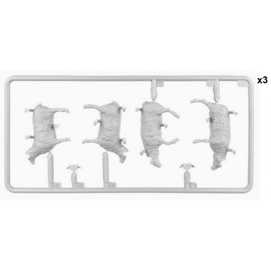 1/35 Sheep (15pcs) 1/35 Sheep (15pcs)