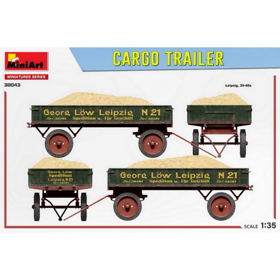 1/35 German Cargo Trailer 1/35 German Cargo Trailer