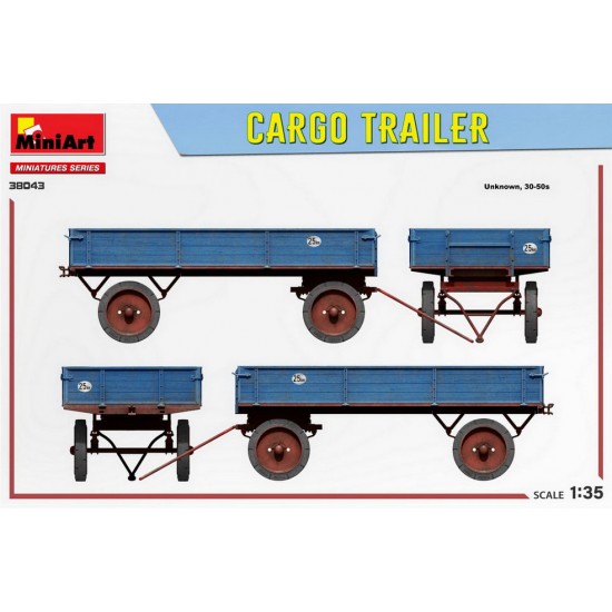 1/35 German Cargo Trailer 1/35 German Cargo Trailer