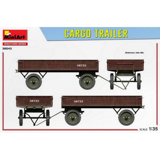 1/35 German Cargo Trailer 1/35 German Cargo Trailer