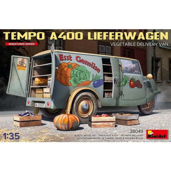 1/35 Tempo A400 Lieferwagen, Vegetable Delivery Van 1/35 Tempo A400 Lieferwagen, Vegetable Delivery Van