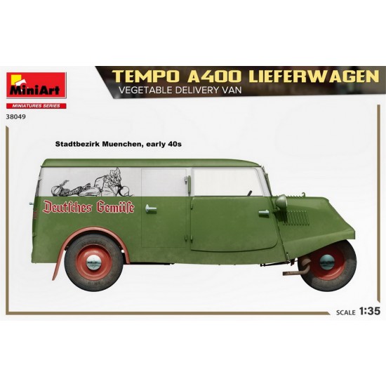 1/35 Tempo A400 Lieferwagen, Vegetable Delivery Van 1/35 Tempo A400 Lieferwagen, Vegetable Delivery Van