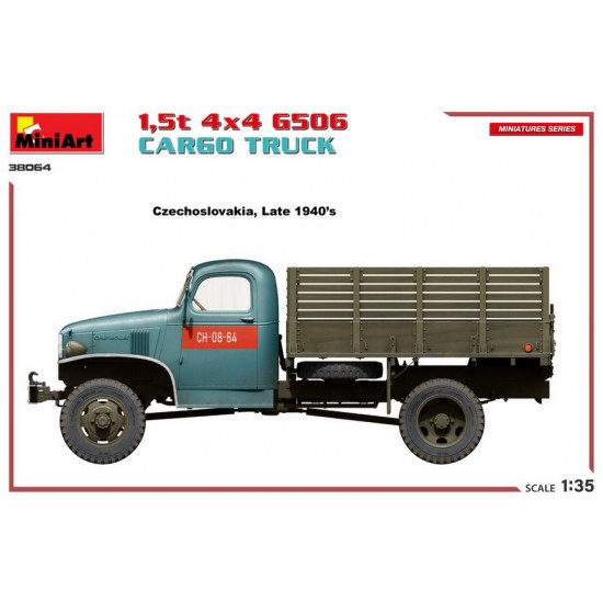 1/35 Chevrolet G506 1.5t 4x4 Cargo Truck