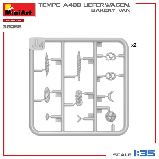 1/35 Tempo A400 Lieferwagen Bakery Van 1/35 Tempo A400 Lieferwagen Bakery Van