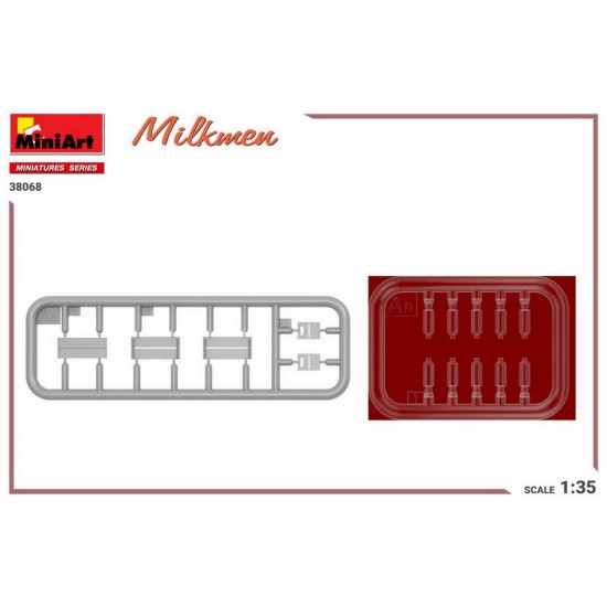 1/35 Milkmen (2 figures & cans) 1/35 Milkmen (2 figures & cans)
