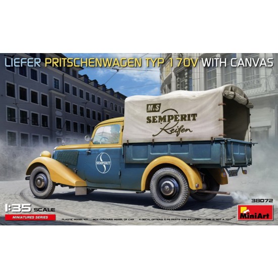 1/35 Liefer Pritschenwagen Typ 170V with Canvas 1/35 Liefer Pritschenwagen Typ 170V with Canvas