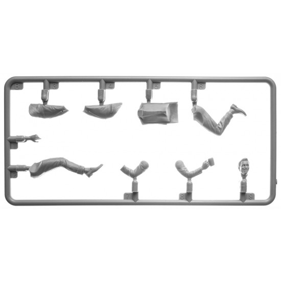 1/35 Modern Cafe Visitors Set #2 (3 figures) 1/35 Modern Cafe Visitors Set #2 (3 figures)