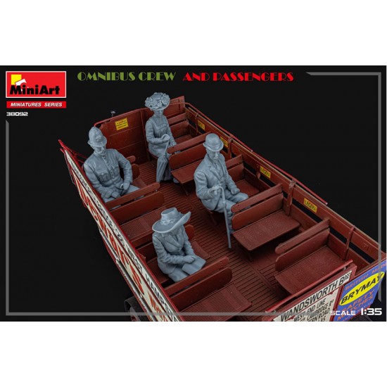 1/35 Omnibus Crew and Passengers (6 figures) 1/35 Omnibus Crew and Passengers (6 figures)