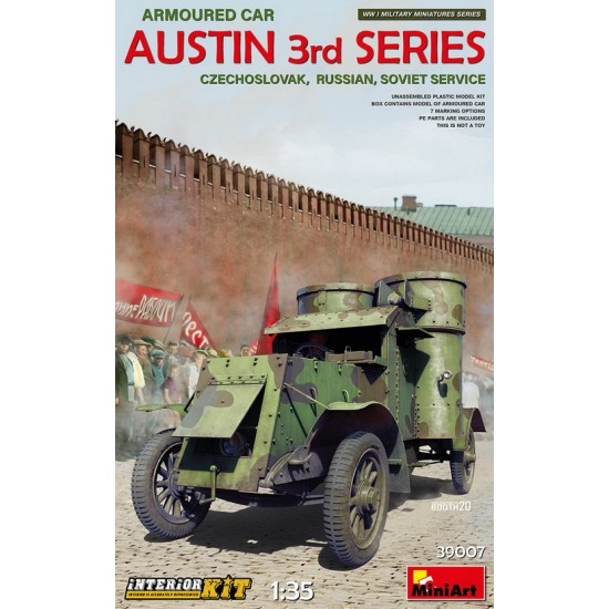 1/35 Austin Armoured Car 3rd Series: Czechoslovak, Russian, Soviet Service [Interior Kit]
