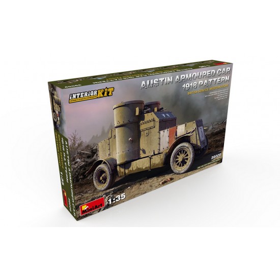 1/35 Austin Armoured Car 1918 Pattern in British Service, Western Front [Interior Kit]