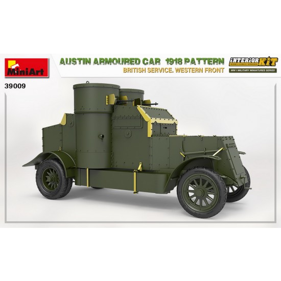 1/35 Austin Armoured Car 1918 Pattern in British Service, Western Front [Interior Kit]
