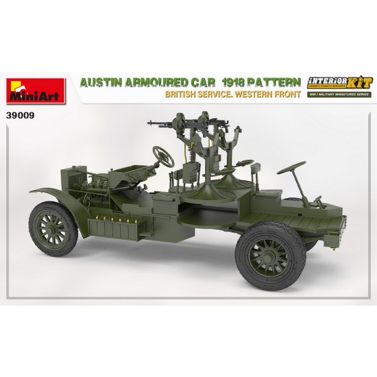 1/35 Austin Armoured Car 1918 Pattern in British Service, Western Front [Interior Kit]