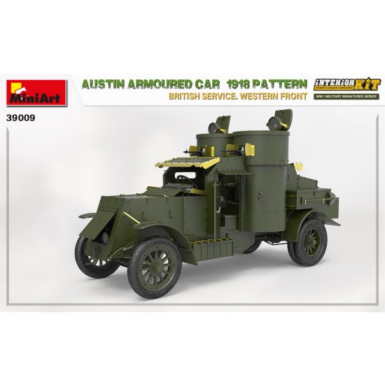 1/35 Austin Armoured Car 1918 Pattern in British Service, Western Front [Interior Kit]