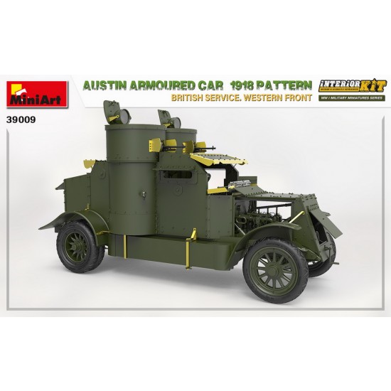 1/35 Austin Armoured Car 1918 Pattern in British Service, Western Front [Interior Kit]