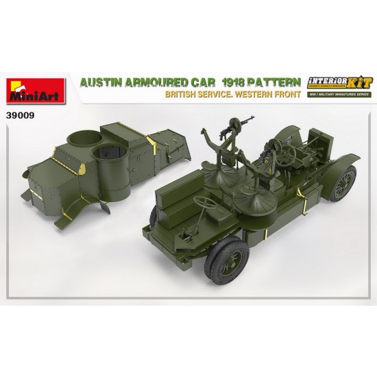 1/35 Austin Armoured Car 1918 Pattern in British Service, Western Front [Interior Kit]