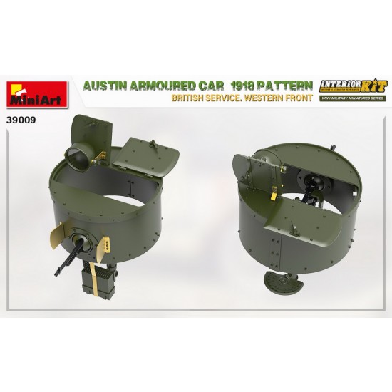 1/35 Austin Armoured Car 1918 Pattern in British Service, Western Front [Interior Kit]