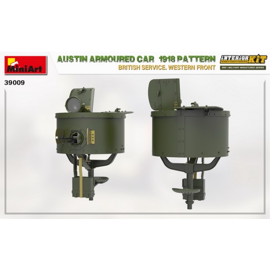 1/35 Austin Armoured Car 1918 Pattern in British Service, Western Front [Interior Kit]