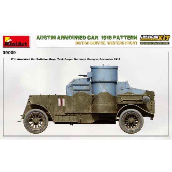 1/35 Austin Armoured Car 1918 Pattern in British Service, Western Front [Interior Kit]