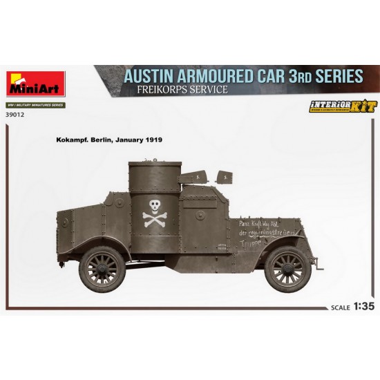 1/35 Austin Armoured Car 3rd Series: Freikorps Service [Interior Kit]