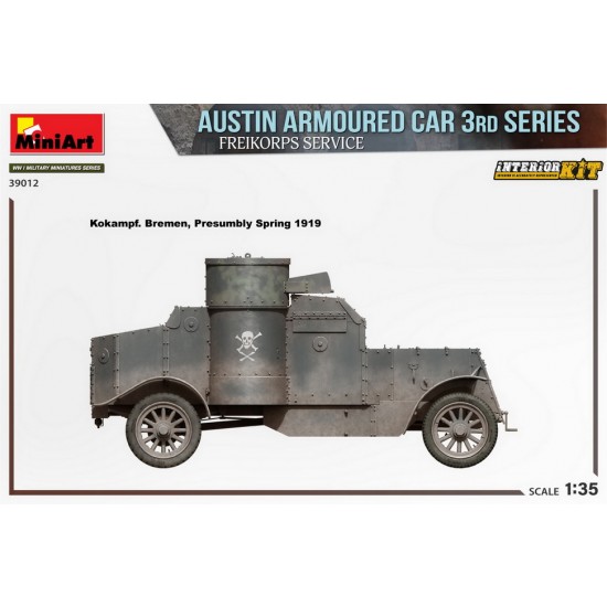 1/35 Austin Armoured Car 3rd Series: Freikorps Service [Interior Kit]
