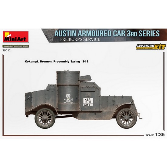 1/35 Austin Armoured Car 3rd Series: Freikorps Service [Interior Kit]