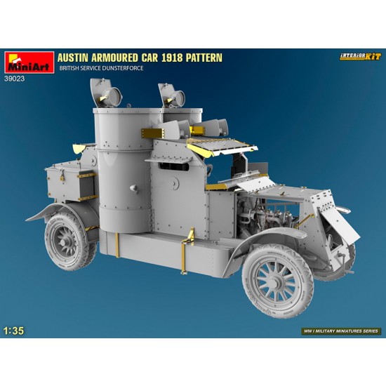 1/35 Austin Armoured Car 1918 Pattern, British Service Dunsterforce [Interior Kit]