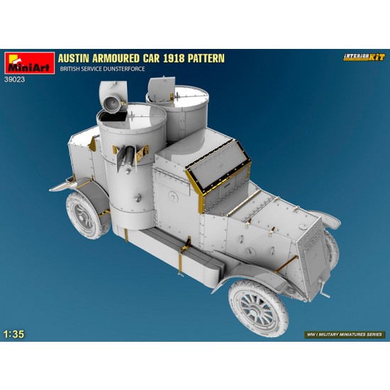 1/35 Austin Armoured Car 1918 Pattern, British Service Dunsterforce [Interior Kit]