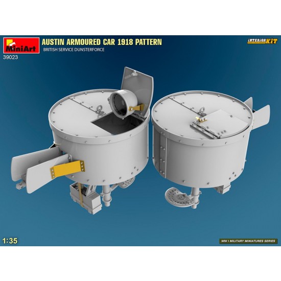 1/35 Austin Armoured Car 1918 Pattern, British Service Dunsterforce [Interior Kit]