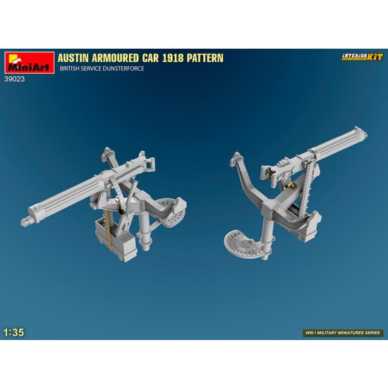 1/35 Austin Armoured Car 1918 Pattern, British Service Dunsterforce [Interior Kit]