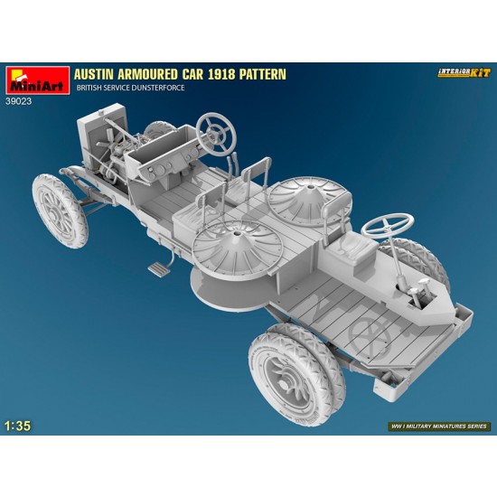 1/35 Austin Armoured Car 1918 Pattern, British Service Dunsterforce [Interior Kit]