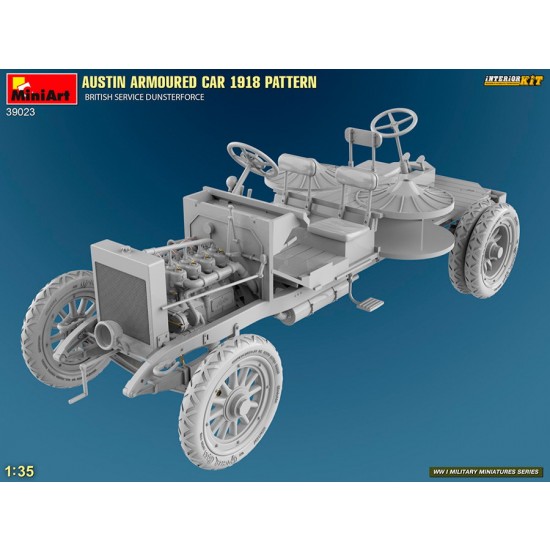1/35 Austin Armoured Car 1918 Pattern, British Service Dunsterforce [Interior Kit]