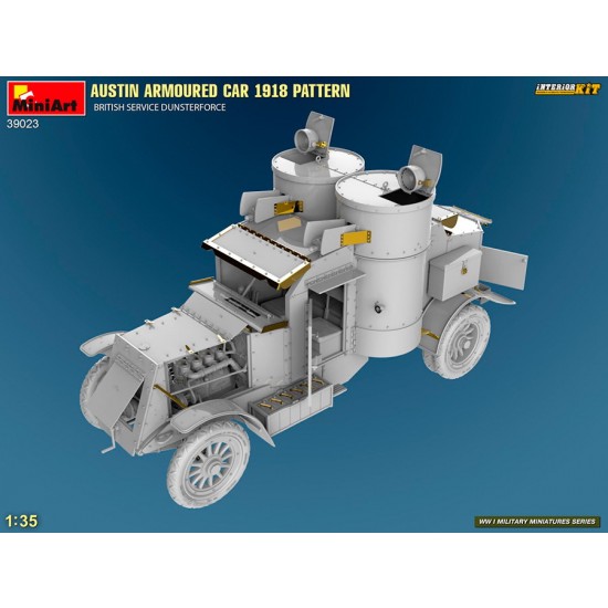 1/35 Austin Armoured Car 1918 Pattern, British Service Dunsterforce [Interior Kit]
