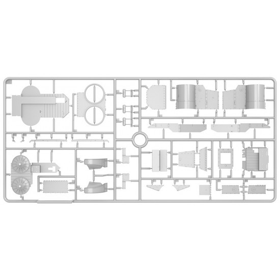 1/35 Austin Armoured Car 1918 Pattern, British Service Dunsterforce [Interior Kit]
