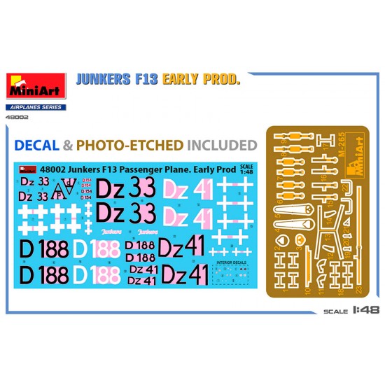 1/48 Junkers F13 Early Production 1/48 Junkers F13 Early Production