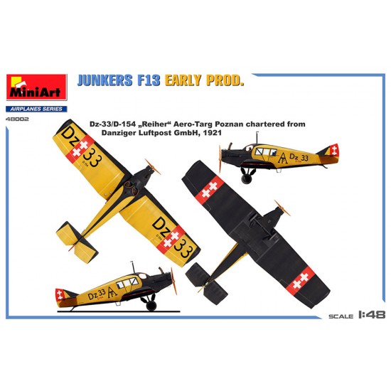 1/48 Junkers F13 Early Production 1/48 Junkers F13 Early Production