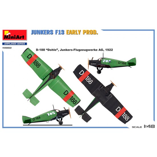 1/48 Junkers F13 Early Production 1/48 Junkers F13 Early Production