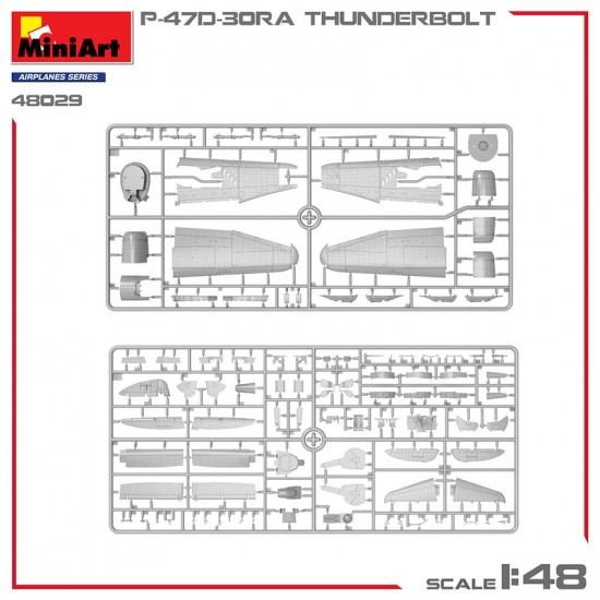 1/48 Republic P-47D-30RA Thunderbolt Advanced Kit 1/48 Republic P-47D-30RA Thunderbolt Advanced Kit