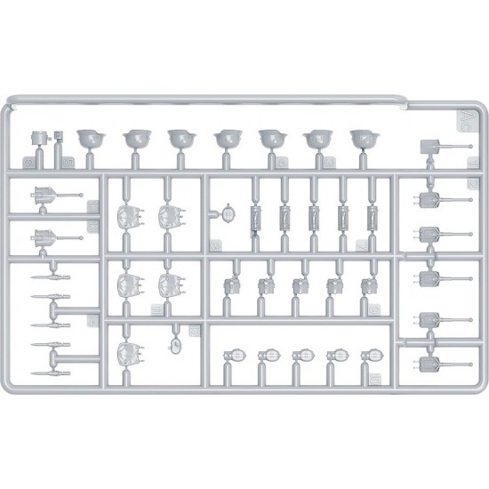 1/35 German Tank Riders with Resin Heads Set #2 (4 figures) 1/35 German Tank Riders with Resin Heads Set #2 (4 figures)