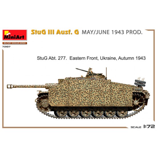 1/72 Stug III Ausf. G May/June 1943 1/72 Stug III Ausf. G May/June 1943
