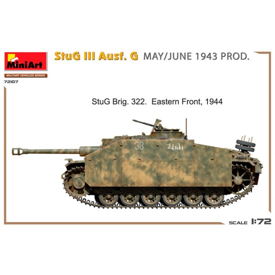 1/72 Stug III Ausf. G May/June 1943 1/72 Stug III Ausf. G May/June 1943