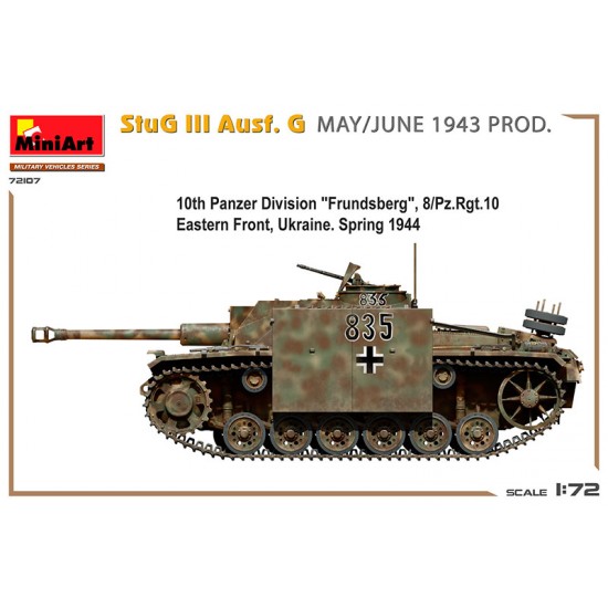 1/72 Stug III Ausf. G May/June 1943 1/72 Stug III Ausf. G May/June 1943