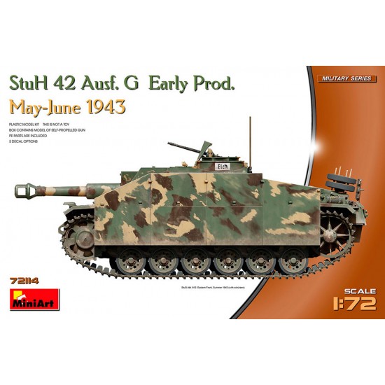 1/72 StuH 42 Ausf. G Early Production May-June 1943 1/72 StuH 42 Ausf. G Early Production May-June 1943