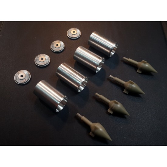 1/72 Convair B-58 Hustler Air Intakes for Italeri kits 1/72 Convair B-58 Hustler Air Intakes for Italeri kits