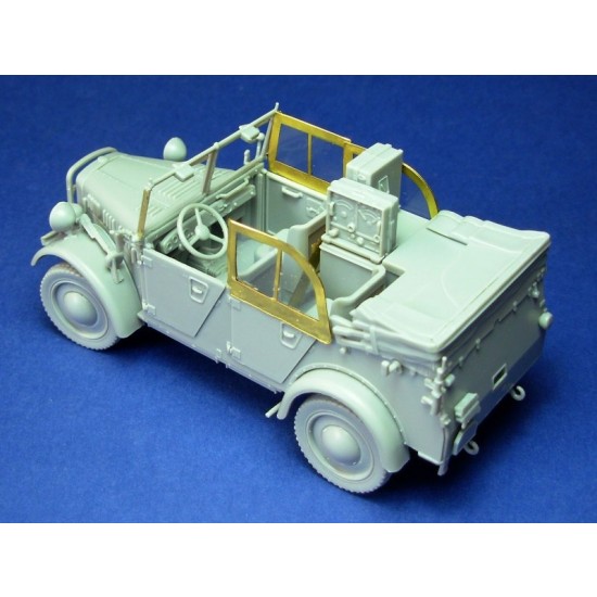1/35 le.gl.einheits PKW (Kfz.1 & 2) Canvas Windows for ICM kits 1/35 le.gl.einheits PKW (Kfz.1 & 2) Canvas Windows for ICM kits
